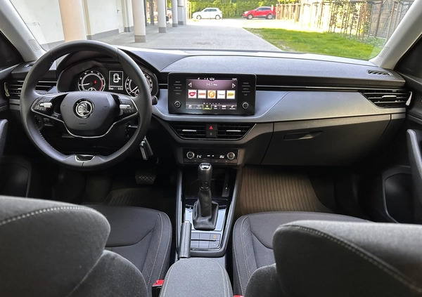 Skoda Scala cena 79800 przebieg: 87553, rok produkcji 2021 z Krapkowice małe 232
